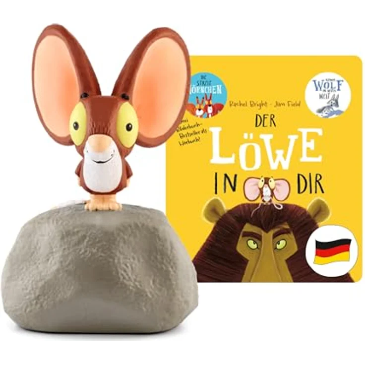 tonies Hörfiguren für Toniebox, Der Löwe in dir und andere Geschichten von Rachel Bright, Hörbuch für Kinder ab 3 Jahren, Spielzeit ca. 32 Minuten – Bild 1