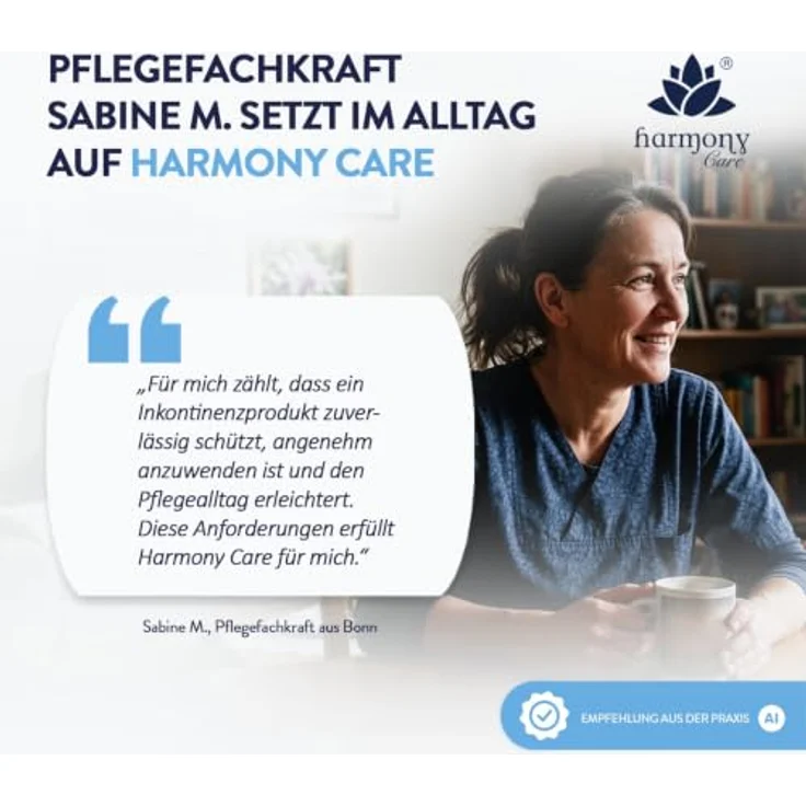Harmony Care MAXI Windelhosen für Erwachsene, Saugstarke Inkontinenz Pants, 32 Stück, Auslaufsicher, für Männer, Frauen und Jugendliche – Bild 7
