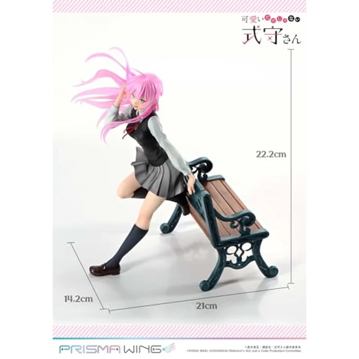 Prime 1 Studio Shikimori´s Not Just A Cutie Shikimori-san Prisma Wing PVC Figur, 1/7, 22 cm, detailreiche Statue mit stabiler Base und eleganter Geschenkbox – Bild 3