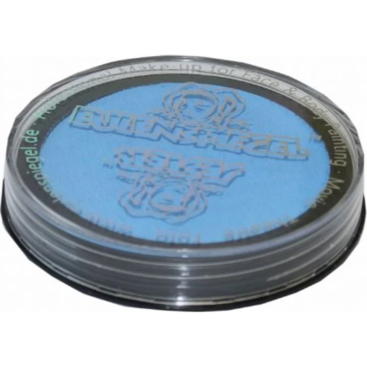 Eulenspiegel 183779 - Profi-Aqua Schminke in Hellblau, 30 G - Wischfest, schnell trocknend, vegan & glutenfrei – Bild 2