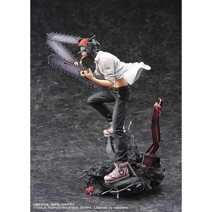 SEGA Chainsaw Man PVC-Figur im Maßstab 1:7, detailgetreue Sammelfigur aus dem beliebten Anime mit kräftigen Farbabstufungen – Bild 2