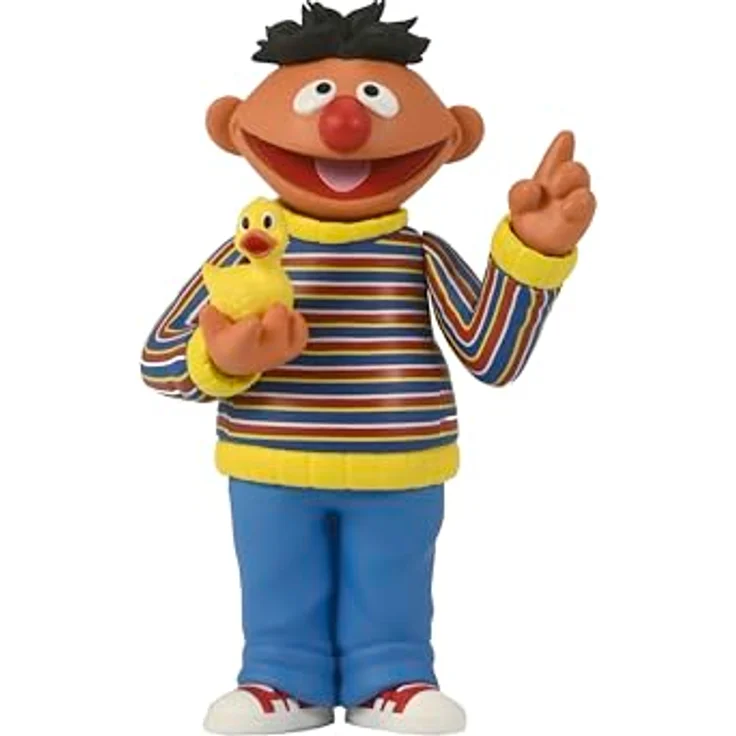 NECA Sesamstraße Toony Classics Actionfigur Ernie, 15 cm, Sammelfigur – Bild 3