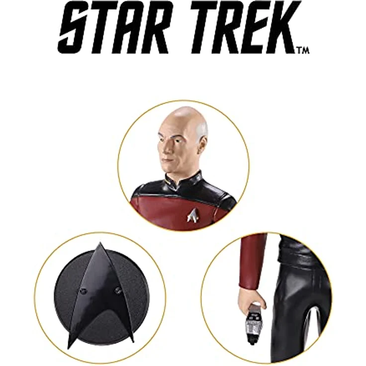 The Noble Collection Star Trek The Next Generation Capt. Picard Bendyfig – Bild 5