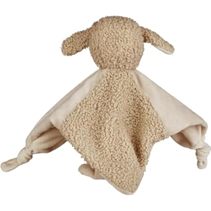 Sterntaler Schmusetuch M Schaf Flocke, weiches Boucle und Boa, Sicherheitsgeprüft, sandfarben – Bild 2