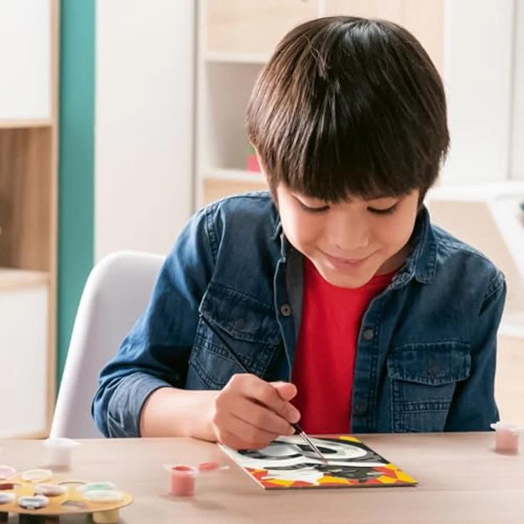 Ravensburger Malen nach Zahlen CreArt Katzen-Liebe, Malset mit 10 Acrylfarben, Made in Europe – Bild 2