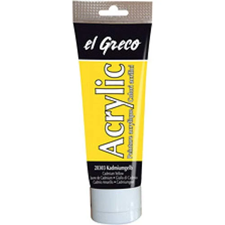 KREUL El Greco Acrylic, 75 ml Tube in kupfer, hochpigmentierte, glänzende Acrylfarbe in Studienqualität, buttrig vermalbar für pastose Malerei – Bild 2