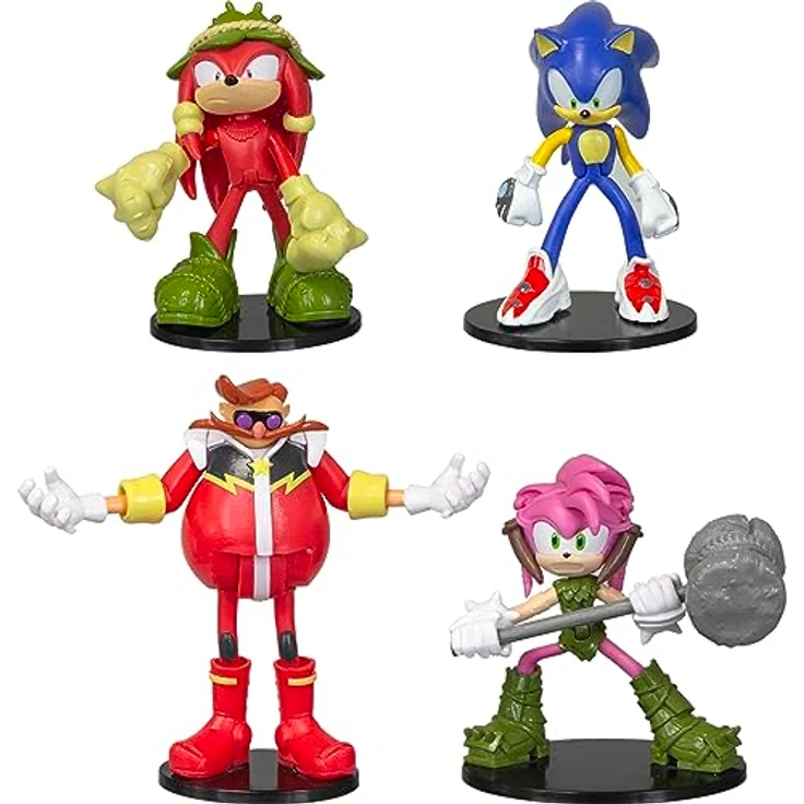 Lansay Sonic Prime Figuren Set, 4 bewegliche Sammelfiguren, 7,5 cm, Spielzeug für Kinder ab 8 Jahren – Bild 2