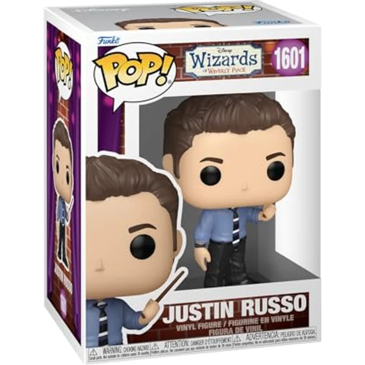 Funko Pop! Disney Justin Russo, Vinyl-Sammelfigur, ca. 9,5 cm, hochwertige Sammelqualität, Geschenkidee für Disney-Fans – Bild 1