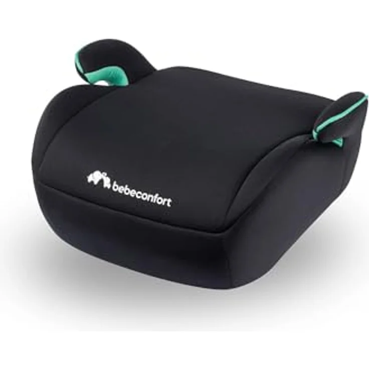 Bebeconfort Manga i-Safe Sitzerhöhung, leichte Sitzerhöhung, Befestigung mit Sicherheitsgurt, ab 6 Jahre bis zu 12 Jahren, 22-36 kg, 125-150 cm, Full Black – Bild 2