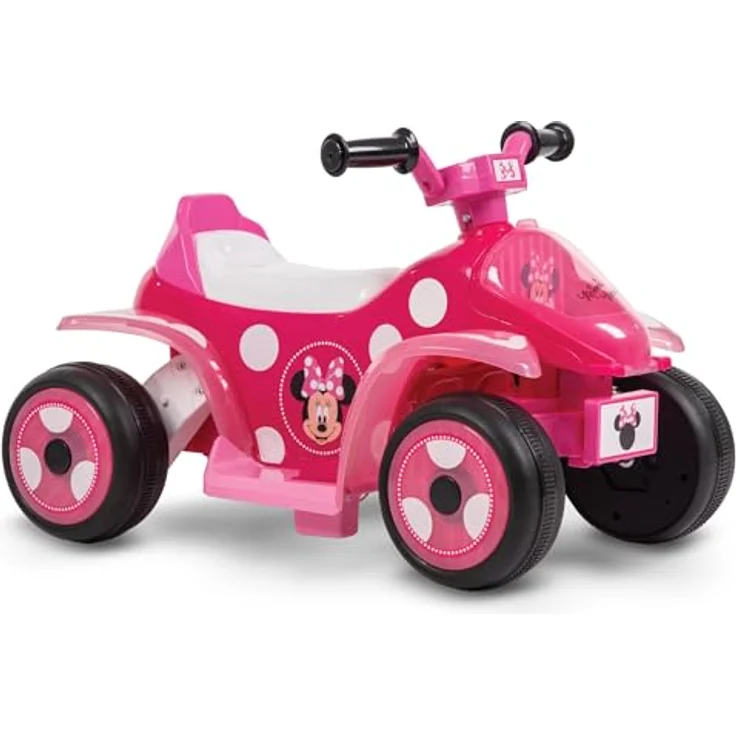 Huffy Disney Minnie Quad 6V, Kinderelektroauto mit 4-Rad-Design und 2,5 km/h Maximalgeschwindigkeit, pink – Bild 1