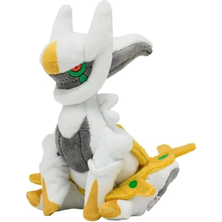 Pokémon Arceus Sitting Cuties Plush, 16 cm Kuscheltier für Kinder ab 4 Jahren
