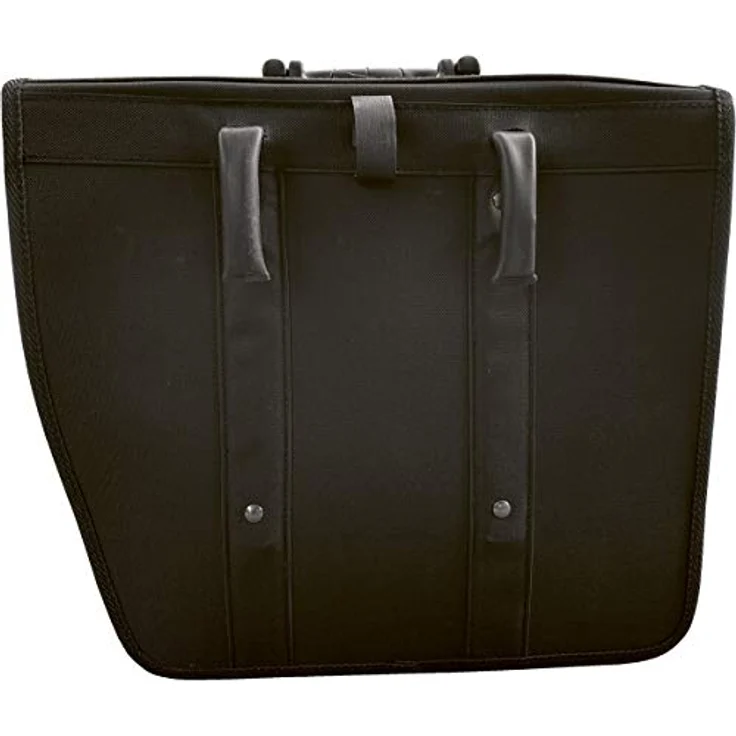 Greenlands Fahrradtasche Packtasche Einkaufstasche Shoppingtasche schwarz weiß (Rechts) – Bild 2