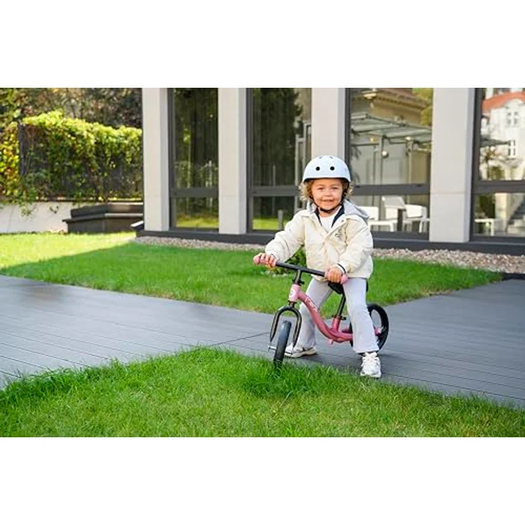 MoMi Laufrad Isoka 10 Zoll, mit höhenverstellbarem Sattel, LED-Leuchträdern & Dynamo, bis 35 kg – Bild 11