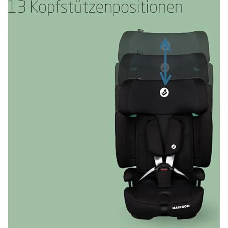 Maxi-Cosi Nomad XL Plus, klappbarer Kindersitz für 15 Monate bis 12 Jahre, ECE R129/i-Size, mit 5 Liegepositionen und G-Cell Seitenaufprallschutz – Bild 8