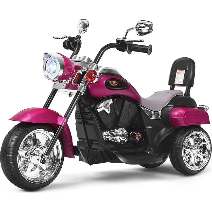 KOMFOTTEU Elektro-Kindermotorrad Kindermotorrad, mit Vor-und Rückwärtsschalter, in verschiedenen Farben
