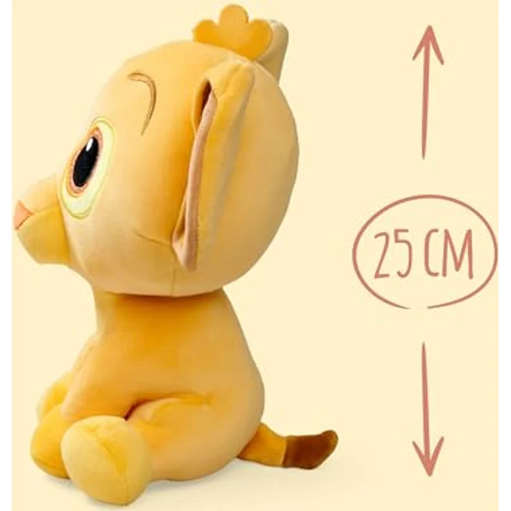Simba Disney Doorables Simba Plüschfigur, 25cm, kuschelig weich, für Kinder ab den ersten Lebensmonaten – Bild 3