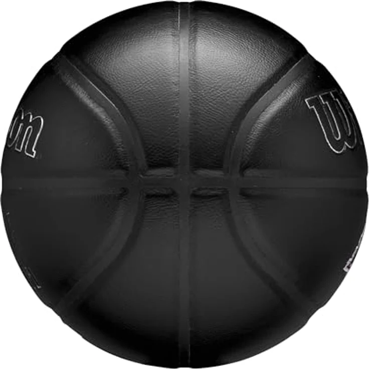 Wilson NBA Team Premiere BSKT, Basketball aus zusammengesetztem Leder, geeignet für Innen- und Außenbereich, schwarz – Bild 4