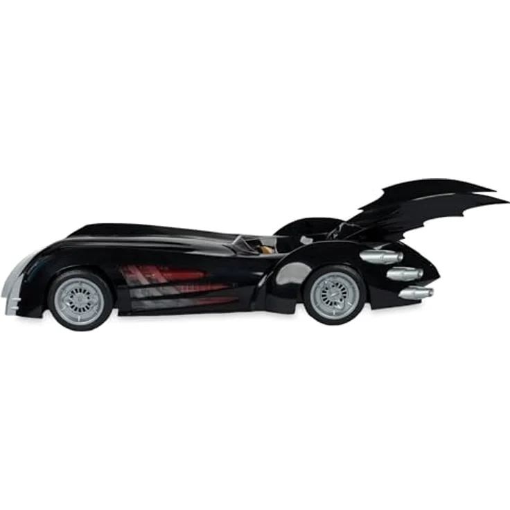 McFarlane Batman & Robin DC Multiverse Fahrzeug Batmobile, 63 cm mit Licht und Sound für 7-Zoll-Figuren – Bild 4