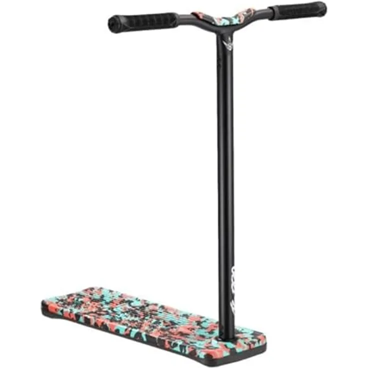 Blunt TS Pro Trampolin-Scooter, Trick Trainer 6 (H=70cm), Türkis Camo, für sicheres Tricktraining