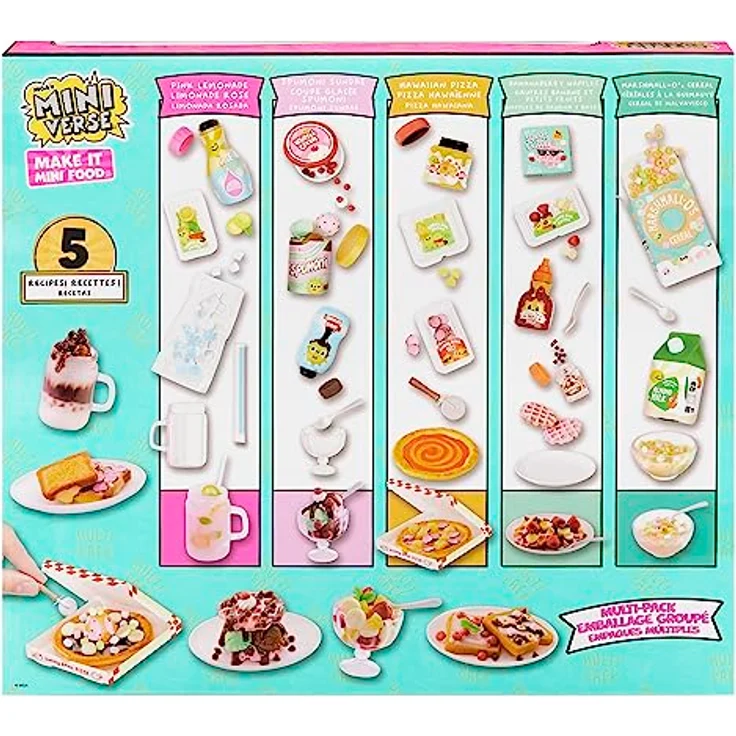 MGA ENTERTAINMENT Kreativset MGA's Miniverse - Make It Mini: Multi Pack mit detaillierten Mini-Lebensmitteln zum Selbstgestalten – Bild 2
