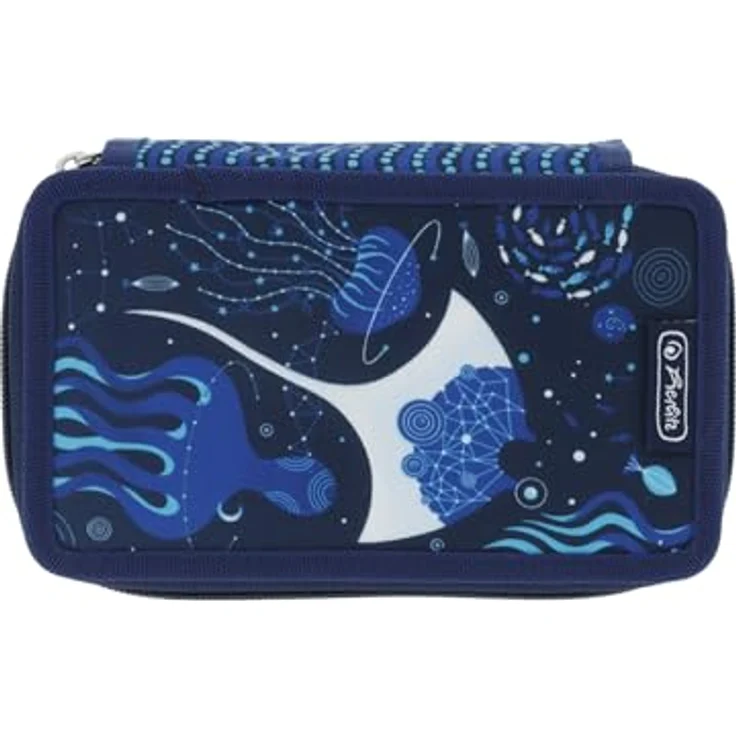 Herlitz Etui Triple Decker 31 tlg. Deep Ocean – Bild 2