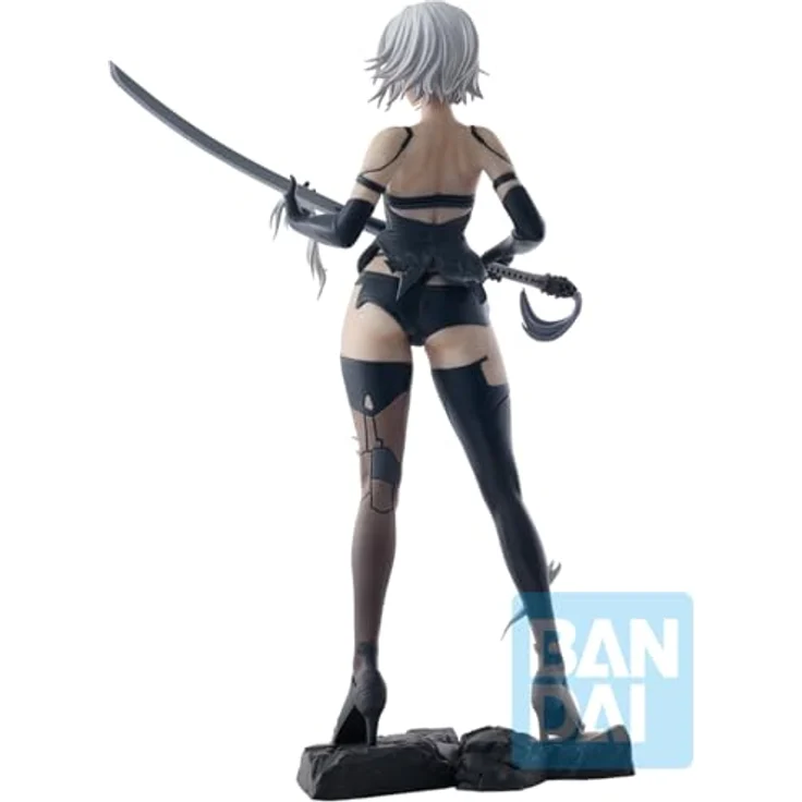 Ichibansho Figur - NieR: Automata - A2 (für die Herrlichkeit der Menschheit) Sammlerstatue, 20 cm hoch, offiziell lizenziert – Bild 3