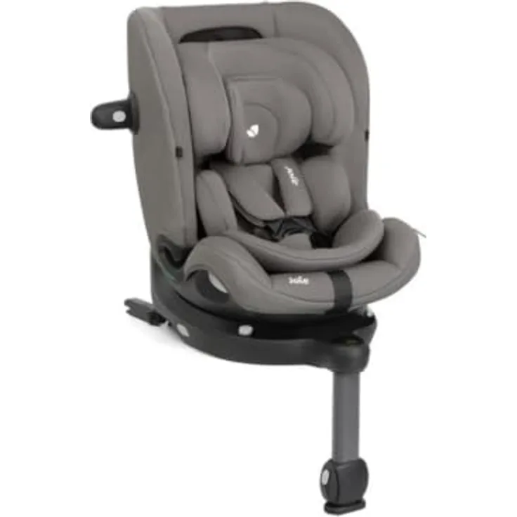 Joie i-Spin 360 Max, 4-in-1 drehbarer Kindersitz mit 360°-Drehfunktion, Thunder, für Kinder von 61-150 cm