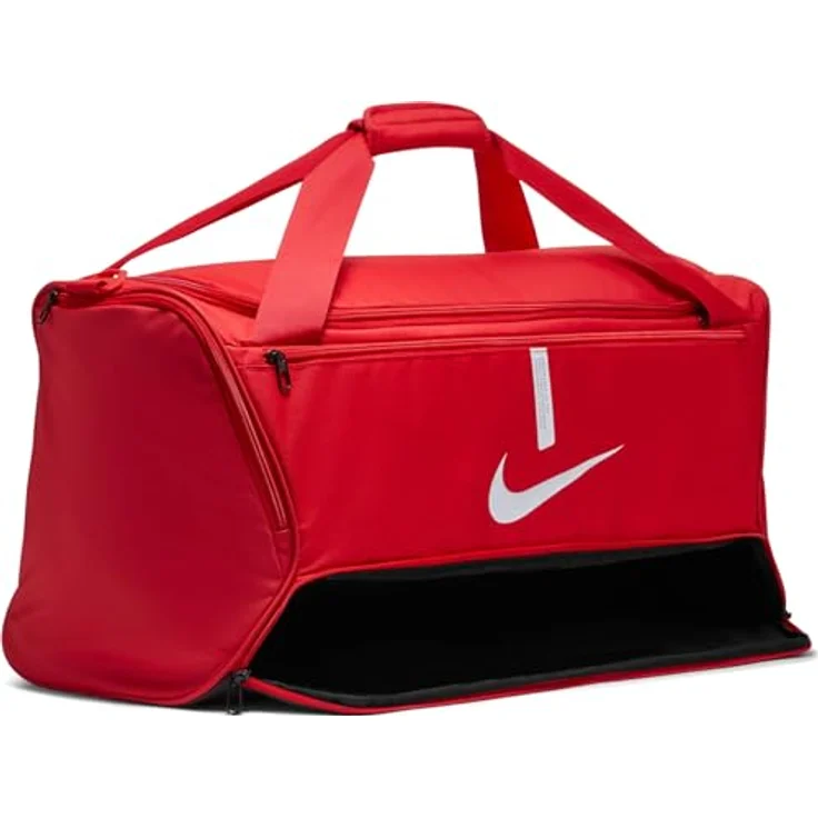 Nike Sporttasche TEAM DUFFEL BAG ACADEMY, Kindersporttasche in Größe M, red – Bild 9
