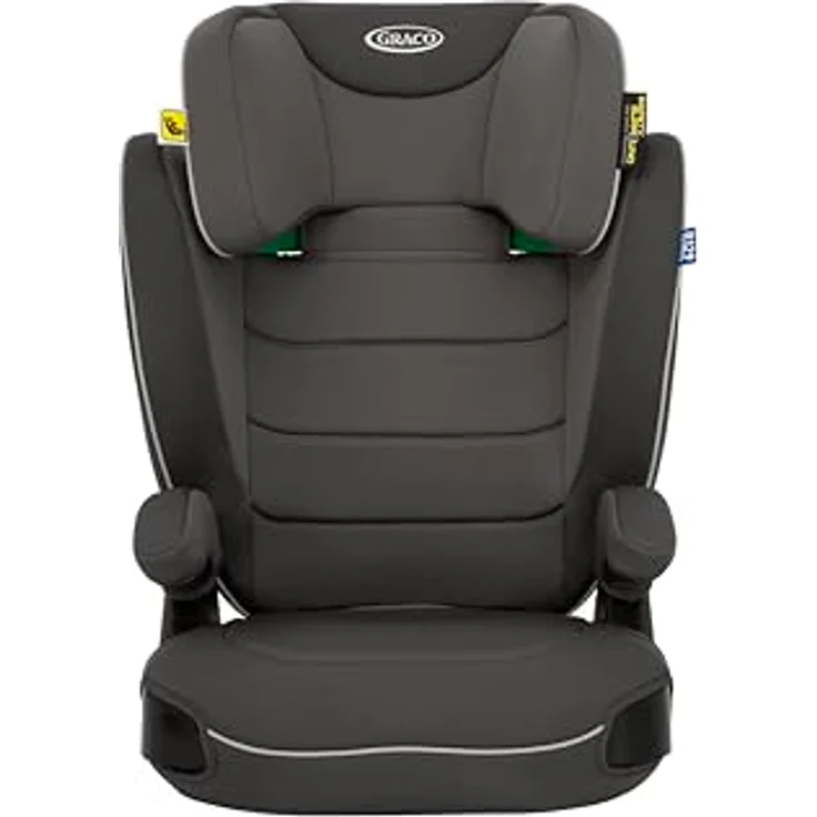 Graco Autokindersitz Logico L i-Size - Iron, Kindersitz bis 36 kg, ab 3,5 - 12 Jahre, mit Getränkehalter – Bild 2