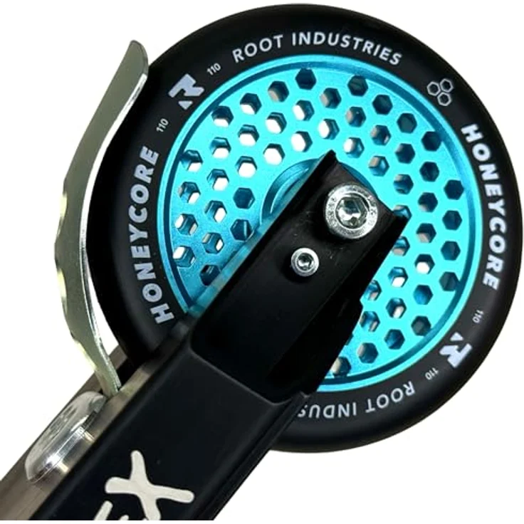 Root Industries Honeycore Stunt-Scooter Rolle 110mm SkyBlau/PU Schwarz, Leichtgewichtige Waben Struktur – Bild 4