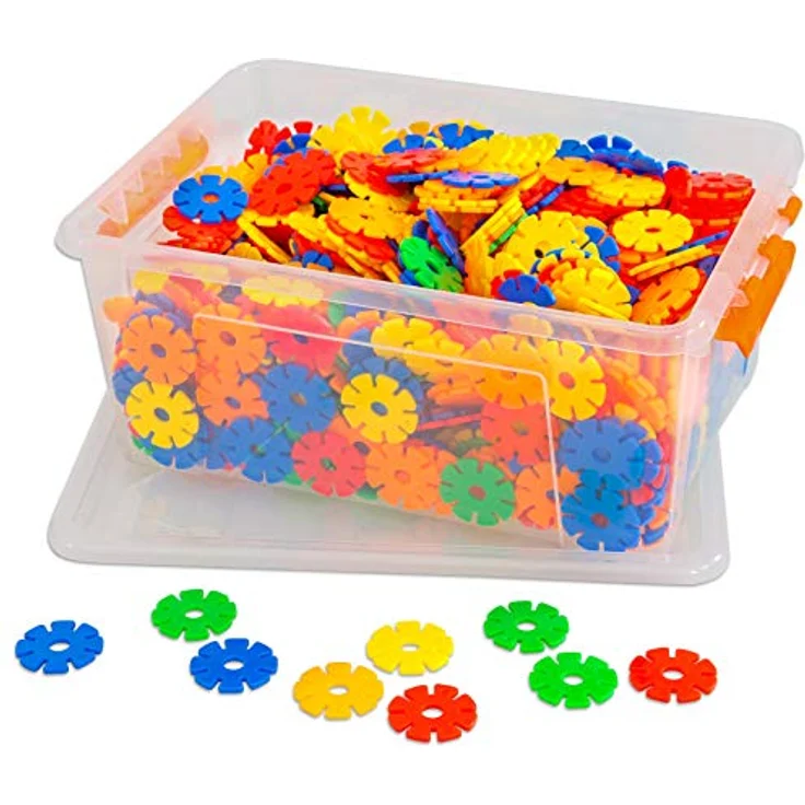 Betzold Steckblümchen 1000-tlg. - Bunte Steckblumen-Bausteine für kreativen Spielspaß und Feinmotorikförderung – Bild 5