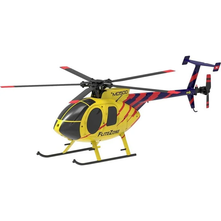 Pichler Modellbau RC-Helikopter Hughes Helicopter RTF, kraftvoller Brushless Motor, stabiler Schwebeflug, attraktives Farbschema, 320mm Rotorblattdurchmesser – Bild 1