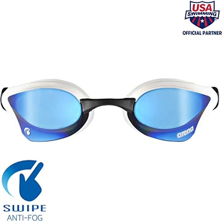 arena Cobra Core Swipe Mirror Goggle, 413748492, 003251, blau/weiß, einheitsgröße – Bild 2