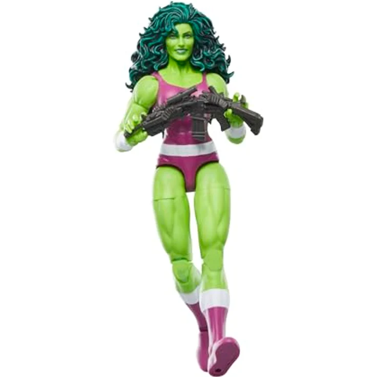 Hasbro Marvel Legends Iron Man She-Hulk Actionfigur, 15 cm, vollbeweglich mit 2 austauschbaren Händen – Bild 8