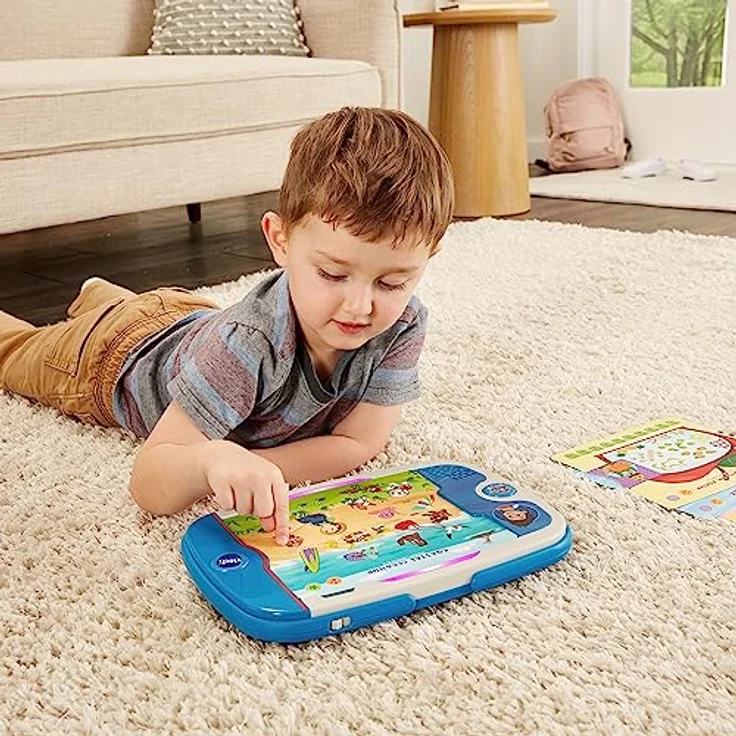 VTech PAW Patrol Ryders Lern-Pup-Pad – Lernpad mit den Original Stimmen aus der Serie und Lerninhalten mit den Themen Alphabet und Buchstaben, Farben, Zahlen u. v. m. – Für Kinder von 3-7 Jahren – Bild 3