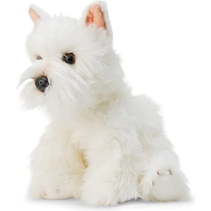 Animigos World of Nature Westie Dog, 26 cm hoch, realistische Details, umweltfreundlich – Bild 2