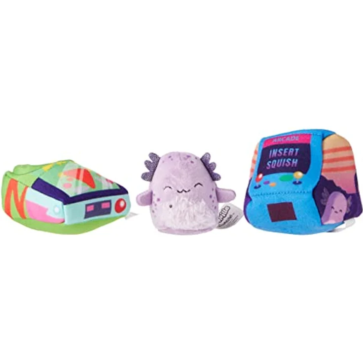 Squishville SQM0322 Arcade Adventures Set – 5,1 cm Plüsch und Zubehör – Mehrfarbig, M – Bild 3