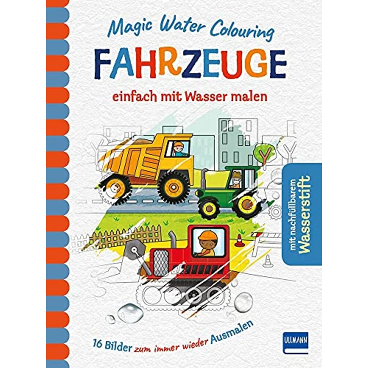 Ullmann Magic Water Colouring Fahrzeuge – Bild 2