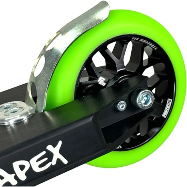 Fantic26 Spy7 Stunt-Scooter Rolle 110mm Abec11 Schwarz/PU Grün, Stunt-Scooter Rolle aus Aluminium 6061, CNC gefräst, ABEC-11 Kugellager – Bild 5