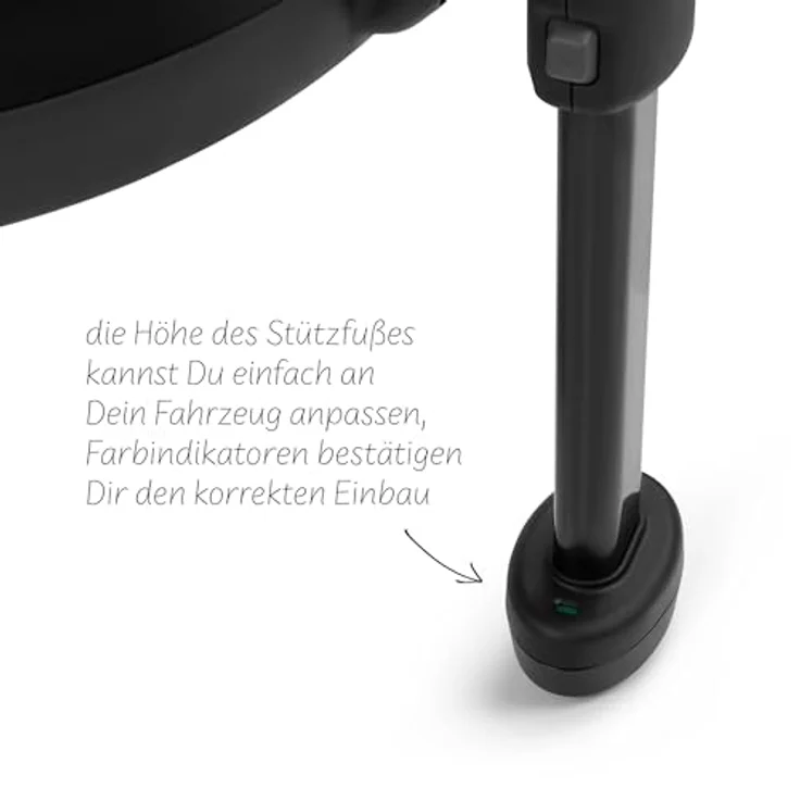 ABC Design Autokindersitz Isofix Base Root für Tulip i-Size und Lily i-Size, 360-Grad-Drehfunktion in Schwarz – Bild 6