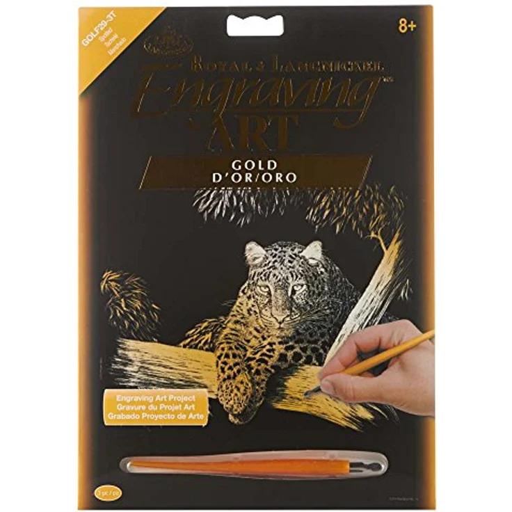 Royal Brush Gold Folie Gravur Art Kit 20,3 x 25,4 cm -Spotted – Bild 2