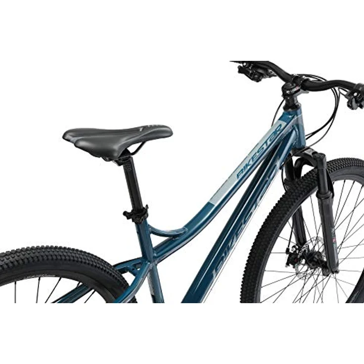 BIKESTAR Hardtail Aluminium Mountainbike Shimano 21 Gang Schaltung, Scheibenbremse 29 Zoll Reifen | 18 Zoll Rahmen Alu MTB | Blau & Grau – Bild 4