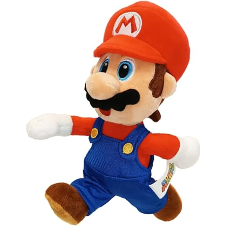 Simba Super Mario Poseable, 25cm Plüschfigur mit beweglichen Armen und Beinen, für Kinder ab 3 Jahren – Bild 4