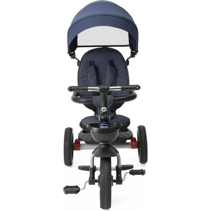 Chicco Dreirad TOY Trike 4 in 1, Smart Trike für Kinder von 10 Monaten bis 5 Jahren, mit höhenverstellbarem Teleskopgriff, blau – Bild 6
