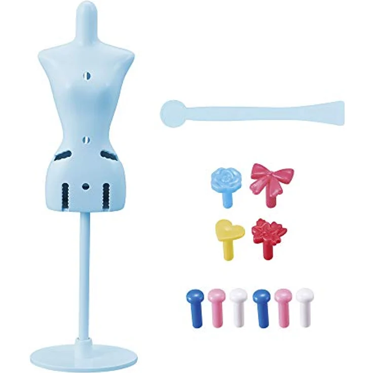 Bandai Harumika – Designer-Set – Thema Neon Beast – Bastelset – Kreiere ohne Nadel und Faden Deine eigene Mode – 40412 – Bild 3