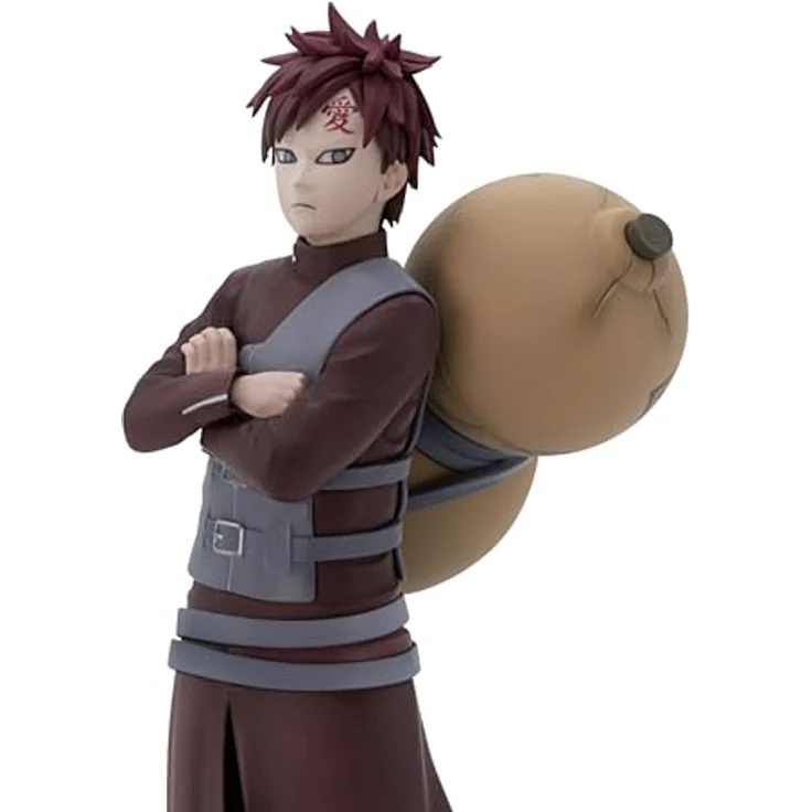 ABYstyle NARUTO SHIPPUDEN - Figurine "Gaara", PVC-Figur mit Sandkürbis und Stirntattoo, 18 cm, 1:10, offiziell lizenziert, limitierte Stückzahl, multicolor – Bild 6