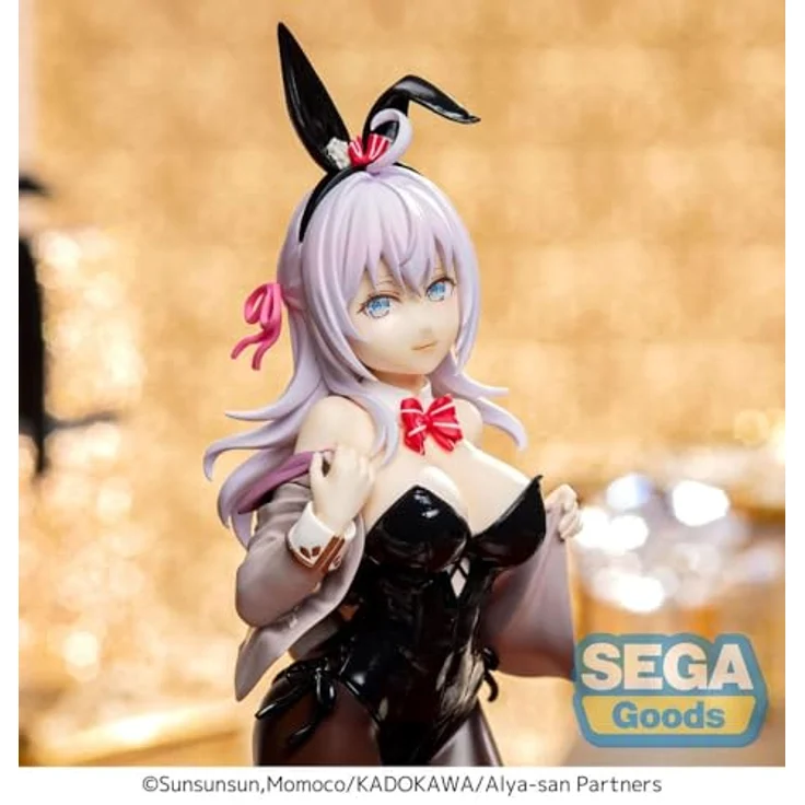 USA Gundam Store Alya Sometimes Hides Her Feelings in Russian Luminasta Alya Bunny Ver. Figur, 20 cm hoch, hochdetailliert aus Kunststoff – Bild 3