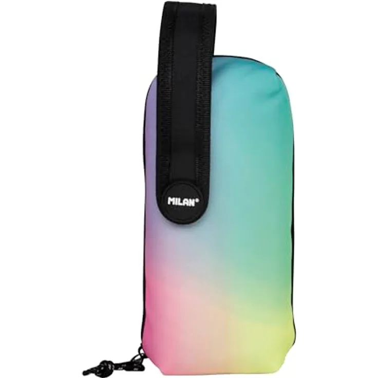 Milan Multi-Federmäppchen Etui mit 4 Federmäppchen, Sunset + Black