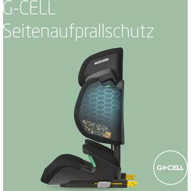 Maxi-Cosi Autokindersitz RodiFix M i-Size - Basic Black, 36 kg, ab 3,5 Jahre - 12 Jahre, Isofix, Seitenaufprallschutz – Bild 4