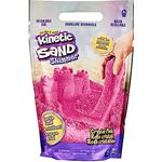 Kinetic Sand Schimmersand Crystal Pink, 907 g - rosa Glitzersand für Indoor-Sandspiel aus Schweden, ab 3 Jahren